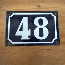 Plaque emaillee email d'occasion  Moyenmoutier