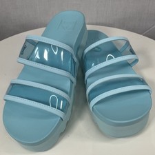 Slides femininos Reef Vista plataforma alta energia azul claro tamanho EUA 9.5 Reino Unido 7.5 novo, usado comprar usado  Enviando para Brazil
