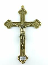 Crocifisso ottone parete usato  Guardiagrele