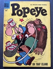 Quadrinhos Dell Popeye #42 1957 (FN)! comprar usado  Enviando para Brazil