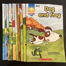 SCHOLASTIC JUST RIGHT LEVELED READERS BOOKS LOT/10 #3 comprar usado  Enviando para Brazil