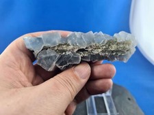 Fluorit grau blaue gebraucht kaufen  Cremlingen
