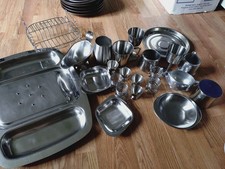 Stainless steal dinner for sale  ROTHERHAM