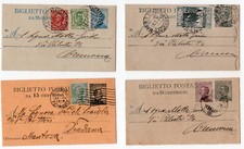 Biglietti postali regno usato  Crema