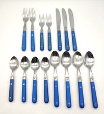 Vintage blue riveted for sale  Cedar Creek