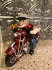 Marinheiro colecionador de motocicleta Popeye Outlaw ferro fundido comprar usado  Enviando para Brazil