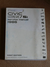 Civic crx service d'occasion  Expédié en Belgium