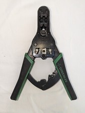 Alicate de crimpagem Greenlee 45575 telefone catraca RJ11, RJ12, RJ45 removedor  comprar usado  Enviando para Brazil
