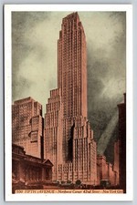 Usado, Cartão postal não usado New York NYC 500 Fifth Ave. Building novo com etiquetas 42nd Street, S9 comprar usado  Enviando para Brazil