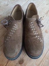 Haferlschuhe hellbraun gr gebraucht kaufen  Feilitzsch