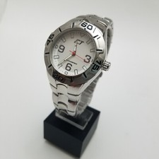 Relógio masculino Chronotech CT 7059M cromado funciona muito bem resistente à água até 5 caixas eletrônicos , usado comprar usado  Enviando para Brazil