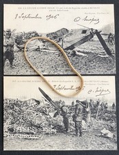 Cpa. débris zeppelin d'occasion  Lyon VII
