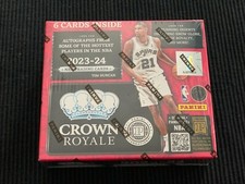 Usado, 2023/24 PANINI COROA REAL *INTERNACIONAL* CAIXA LACRADA DE BASQUETE *MUITO RARA* comprar usado  Enviando para Brazil