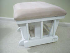 Upholstered tan ottoman for sale  East Moline