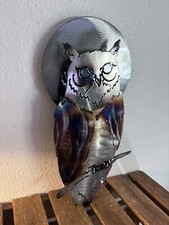 Usado, Arte coruja corte a laser decoração de metal interior ou exterior r2s2 comprar usado  Enviando para Brazil