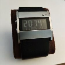 NIKE WA0038 OREGON SQUARE STAINLESS STEEL QUARTZ MEN'S DIGITAL SPORTS WATCH LEAT comprar usado  Enviando para Brazil