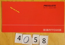 Fiat bertone prospectus d'occasion  Meyzieu