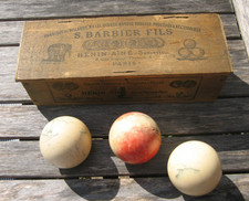 Anciennes boules billard d'occasion  Neuville-aux-Bois