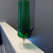 Vintage green glass for sale  ROTHERHAM