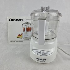 Processador de alimentos Cuisinart DLC-2A Mini-Prep Plus branco com funcionamento manual 3 xícaras comprar usado  Enviando para Brazil