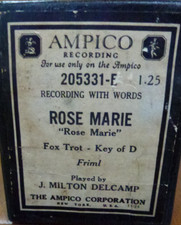 Ampico reproducing word for sale  USK