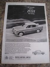 Sunbeam rapier people for sale  BRISTOL