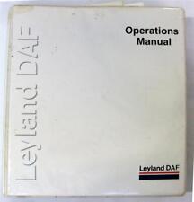 Leyland daf operations for sale  LEICESTER