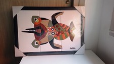 Cesar Manrique Cerámica Pez Fauna Atlántica Arte Canario Lanzarote Arte Vintage  comprar usado  Enviando para Brazil