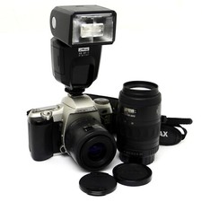 Używany, ✮ Pentax MZ-6 z obiektywami 35-80 i 80-200mm #5194339 || od dealera! na sprzedaż  Wysyłka do Poland