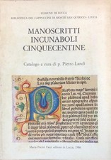 Landi pietro. manoscritti usato  Lucca