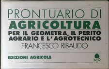 Prontuario agricoltura ribaudo usato  Italia