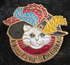 Beautiful cat enamel for sale  BARNSLEY