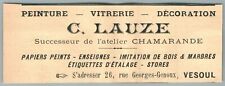 1907 lauze vesoul d'occasion  Expédié en Belgium