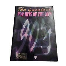 The Greatest Pop Hits of the 90s 5ª edição livro de música para sax tenor 1995 comprar usado  Enviando para Brazil