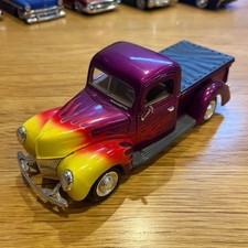 Chamas Hot Rod para picape Ford 1940 em escala 1/24 comprar usado  Enviando para Brazil
