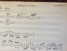 Q43 musique manuscrit d'occasion  Pomarez