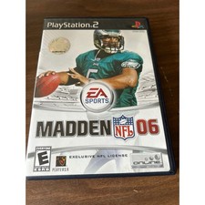Madden NFL 06 PlayStation 2 PS2 jogo de futebol EA Sports completo testado comprar usado Madden NFL 06 PlayStation 2 PS2 jogo de futebol EA Sports completo testado comprar usado  Enviando para Brazil