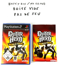 PlayStation 2 PS2 VF Guitar Hero World Tour CAIXA VAZIA Aviso SEM JOGO comprar usado  Enviando para Brazil