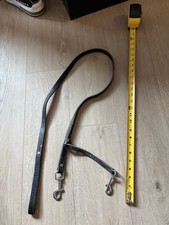 Black leather prong for sale  Pickerington