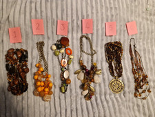 Various costume necklaces for sale  KNOTTINGLEY