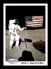 4-03-13 PWE. 1990 Space Ventures, Space Shots Series 1, #91 apollo 14 shepard comprar usado  Enviando para Brazil