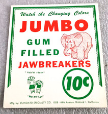 Jumbo jawbreakers elephant for sale  Denville