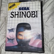 Shinobi (Sega Master System, 1988) Estojo de Jogo Manual - Testado e Funcionando comprar usado  Enviando para Brazil