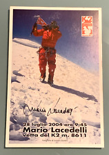 Autografo mario lacedelli usato  Settimo Milanese