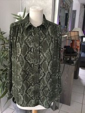 Chemise serpent reptile d'occasion  Andeville