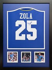 Framed gianfranco zola for sale  MANCHESTER