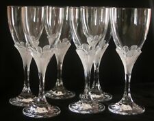 Water glasses crystal d'occasion  Expédié en Belgium