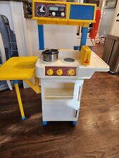 Vintage lata 70. Fisher Price Zabawa Jedzenie Kuchenka Kuchenka Telefon Zlewozmywak Spray na sprzedaż  Wysyłka do Poland