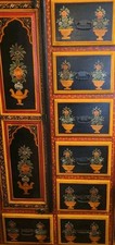 Indian vintage handpainted for sale  SOWERBY BRIDGE