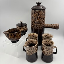 Vintage brown drip for sale  UK